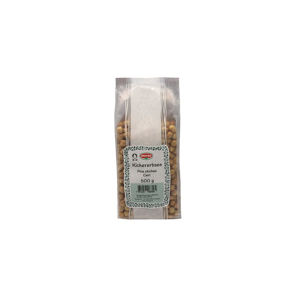 MORGA pois chiches bio bourgeon sach 500 g