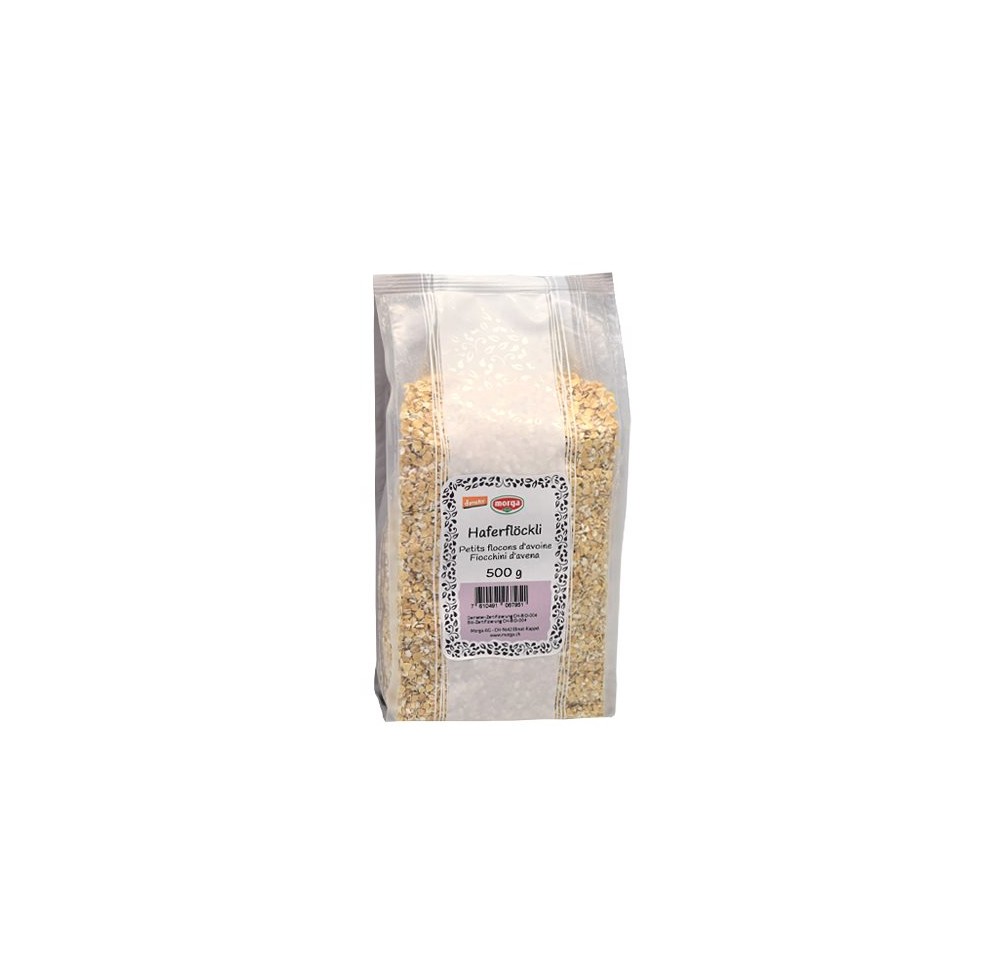 MORGA petits flocons d'avoine demeter sach 500 g