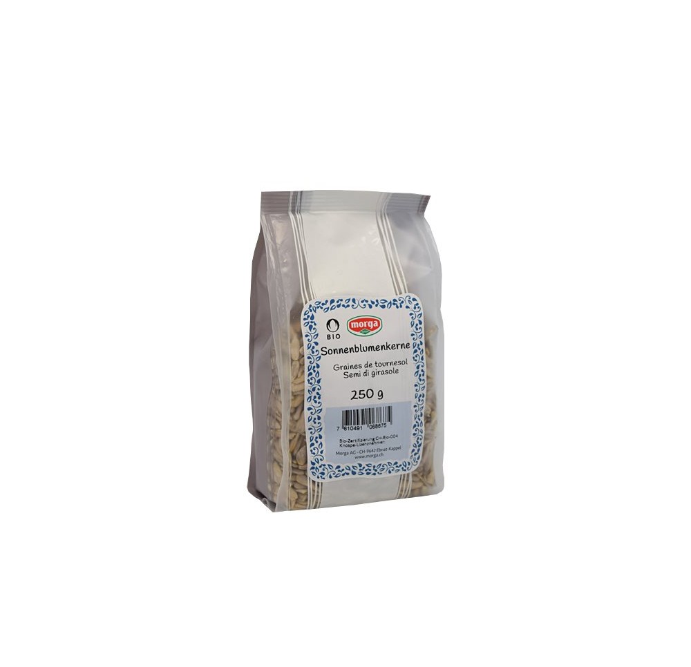 MORGA graines de tournesol bio bourgeon sach 250 g