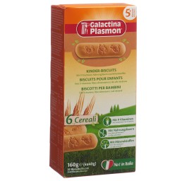 GALACTINA Plasmon 6 Cereali Bisc enfants 4 x 40 g