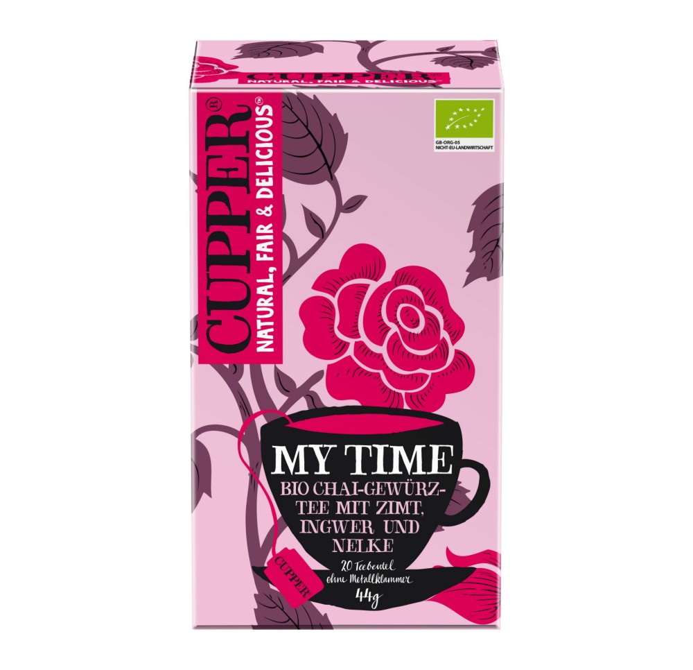 CUPPER Thé épice My Time Chai can gi&gi bio 20 pce