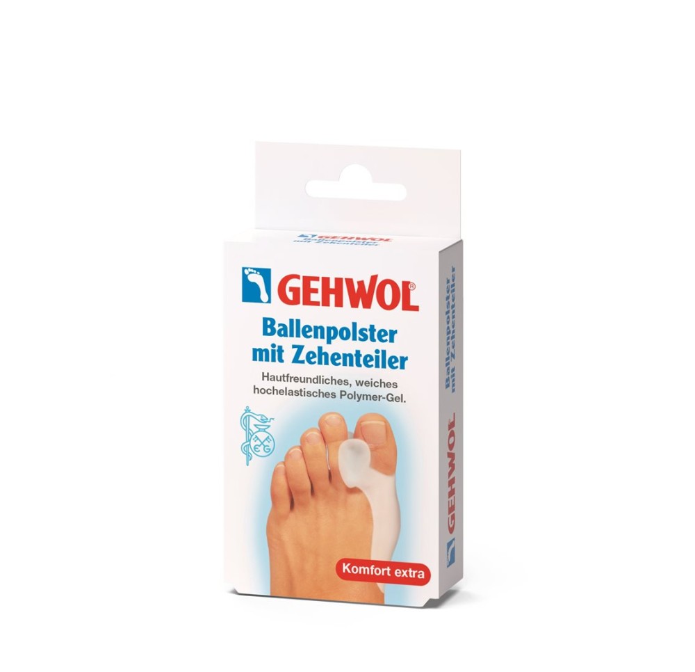 GEHWOL Ballenpolster mit Zehenteiler