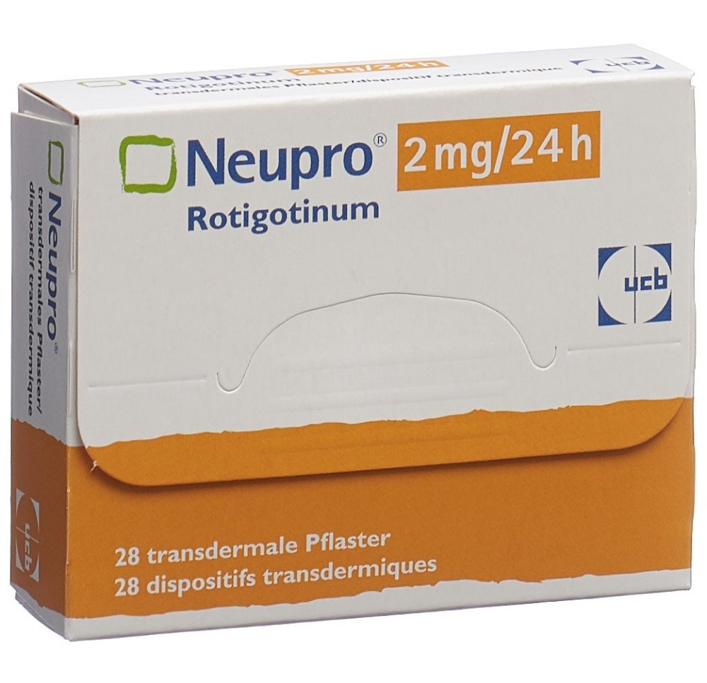 NEUPRO patch mat 2 mg/24h sach 28 pce