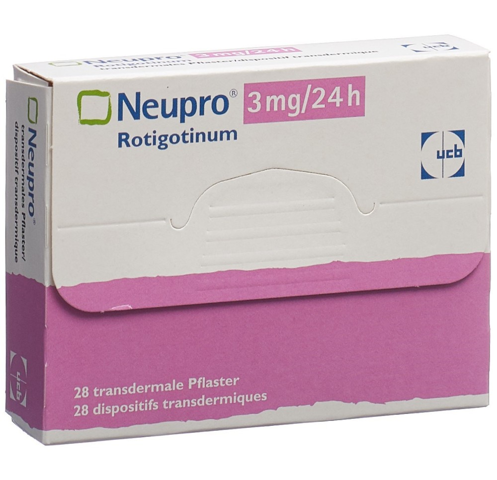 NEUPRO patch mat 3 mg/24h sach 28 pce