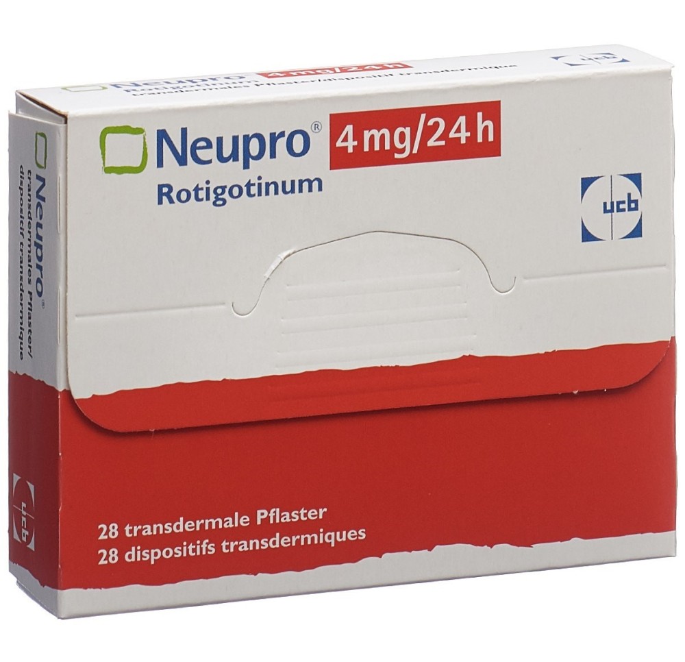 NEUPRO patch mat 4 mg/24h sach 28 pce