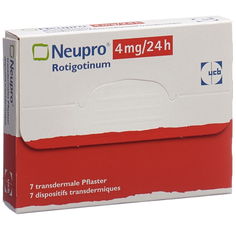 NEUPRO patch mat 4 mg/24h sach 7 pce