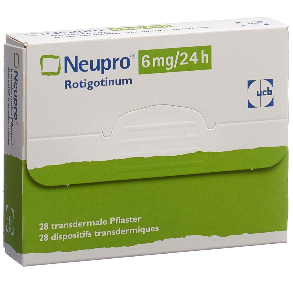 NEUPRO patch mat 6 mg/24h sach 28 pce
