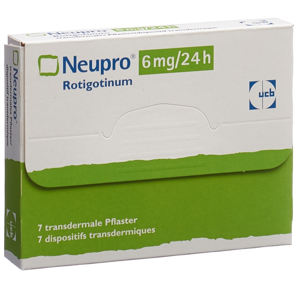 NEUPRO patch mat 6 mg/24h sach 7 pce