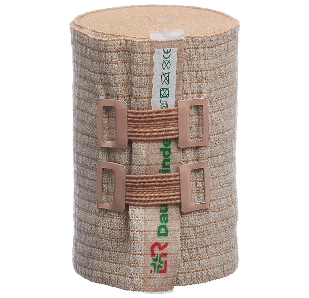 L+R K bande élasti forte 12cmx7m chair