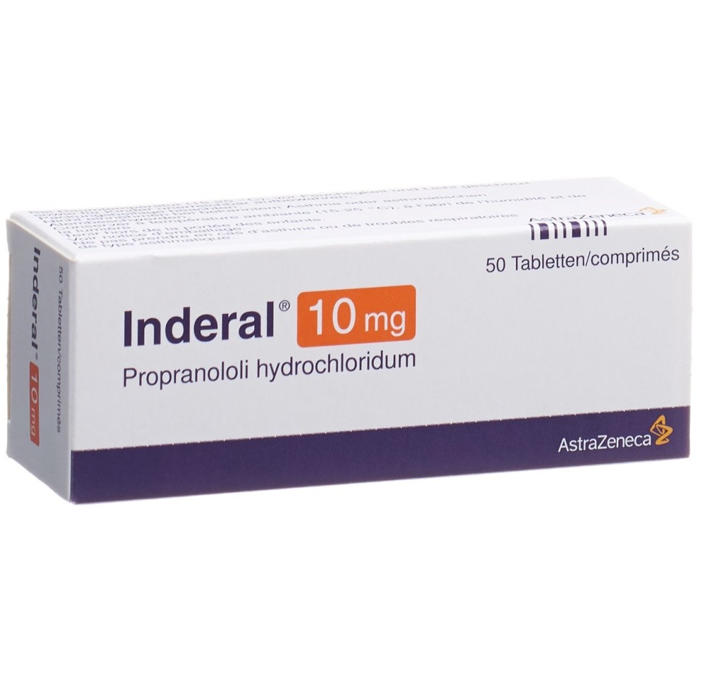 INDERAL cpr pell 10 mg 50 pce