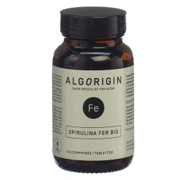 ALGORIGIN Spiruline Fer cpr fl 120 pce