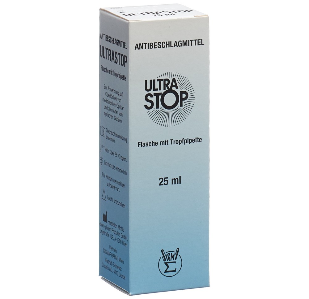 ULTRASTOP anti buée fl pip 25 ml