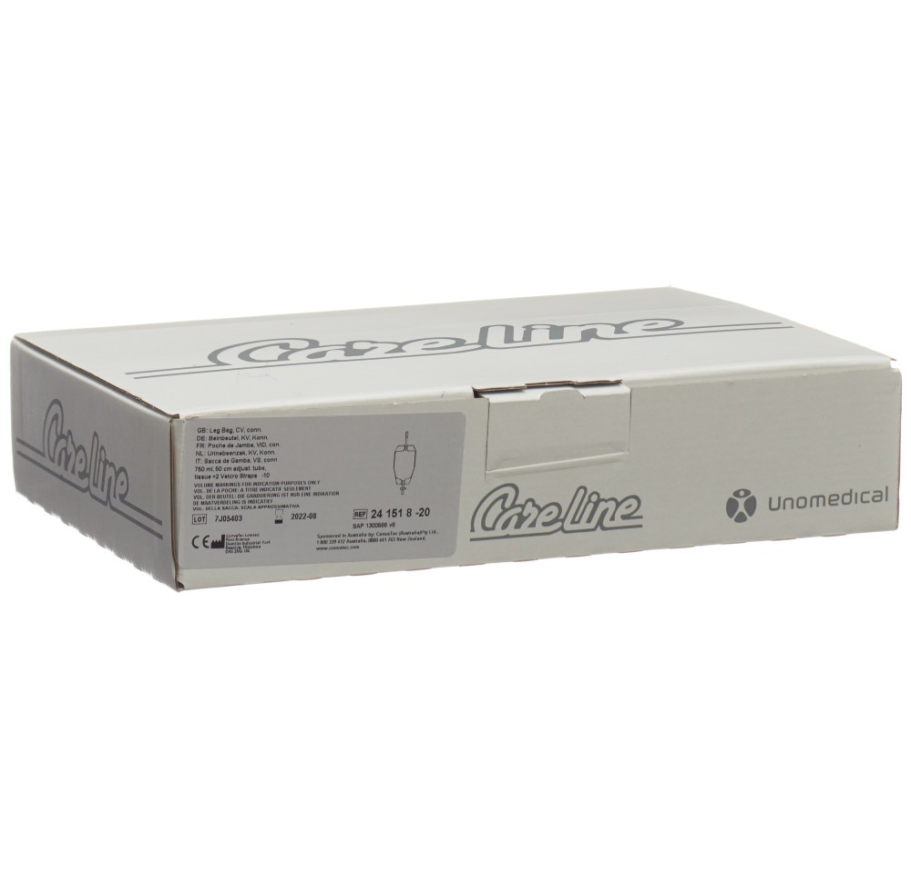 CARELINE poche jam 750ml 50cm éc a ref n st 10 pce
