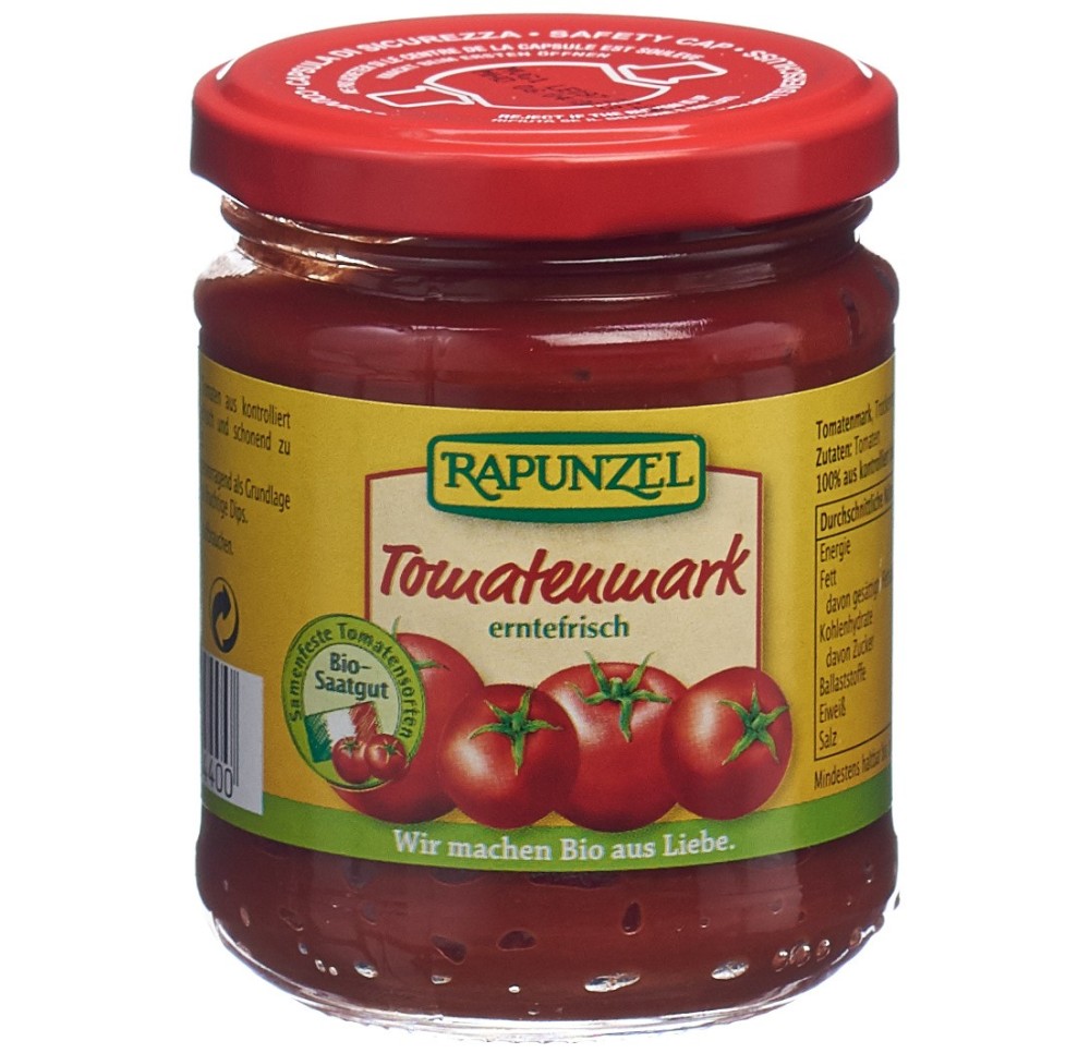 RAPUNZEL concentré tomates verre 200 g