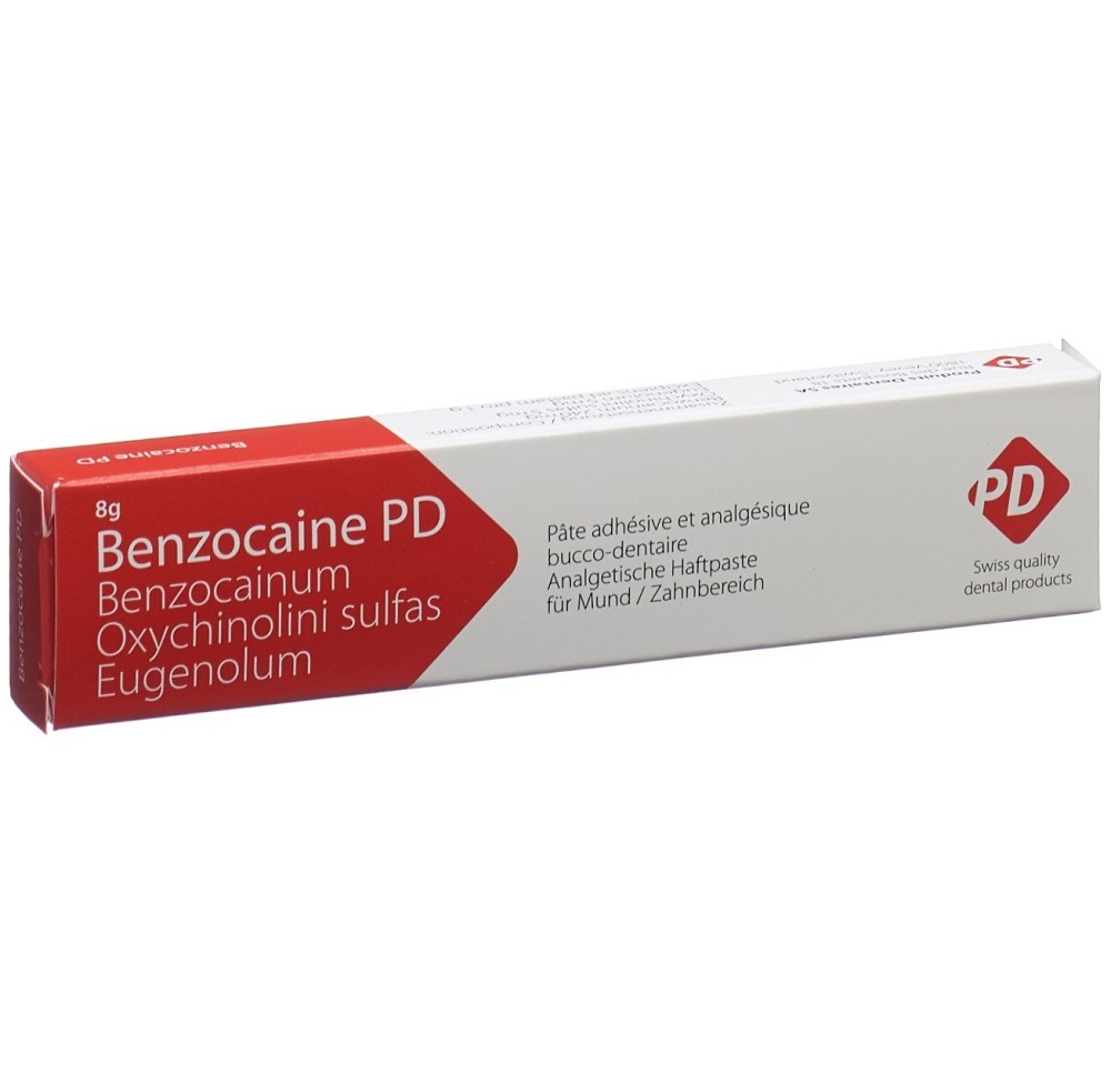 BENZOCAINE PD pâte tb 8 g