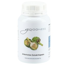 GOODNESS Artischocken caps 400 mg mit Cyn 100 pce