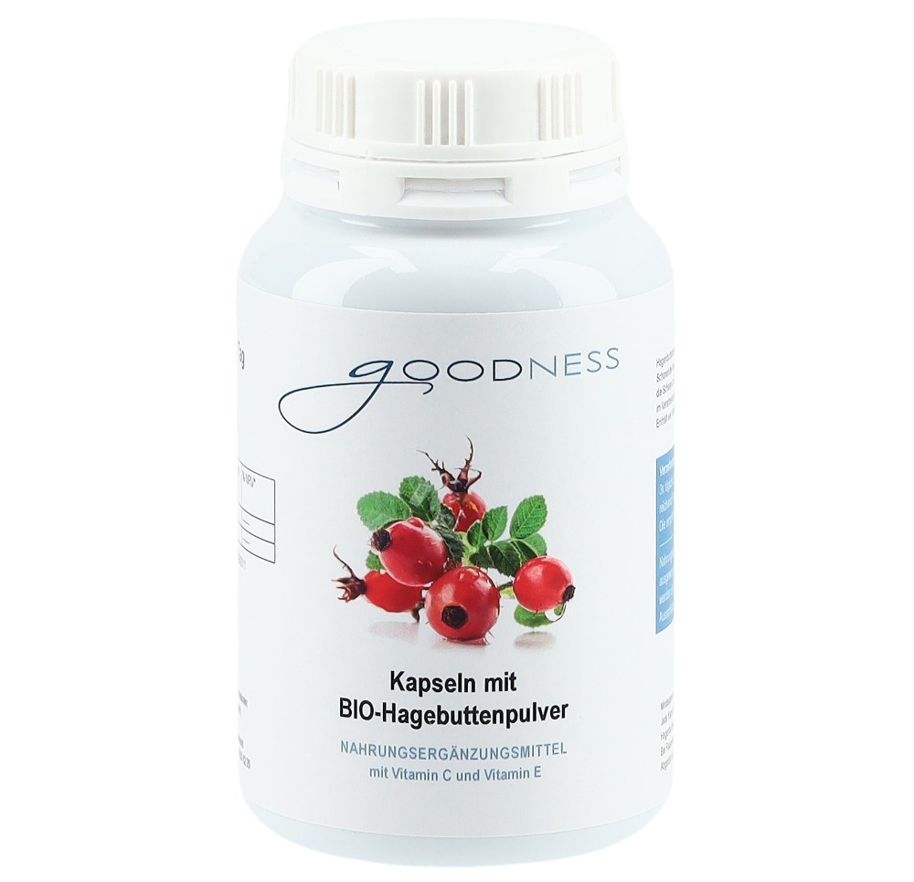 GOODNESS BIO-Hagebuttenpulver caps 600 mg 150 pce