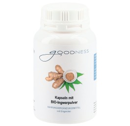 GOODNESS BIO-Ingwerpulver caps 400 mg bte 90 pce