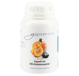 GOODNESS BIO-Kürbiskernpulver caps 600 mg 150 pce