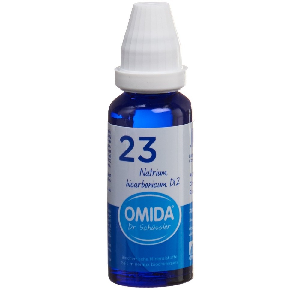 OMIDA SCHÜSSLER no23 natri bicarb dil 12 D 30 ml