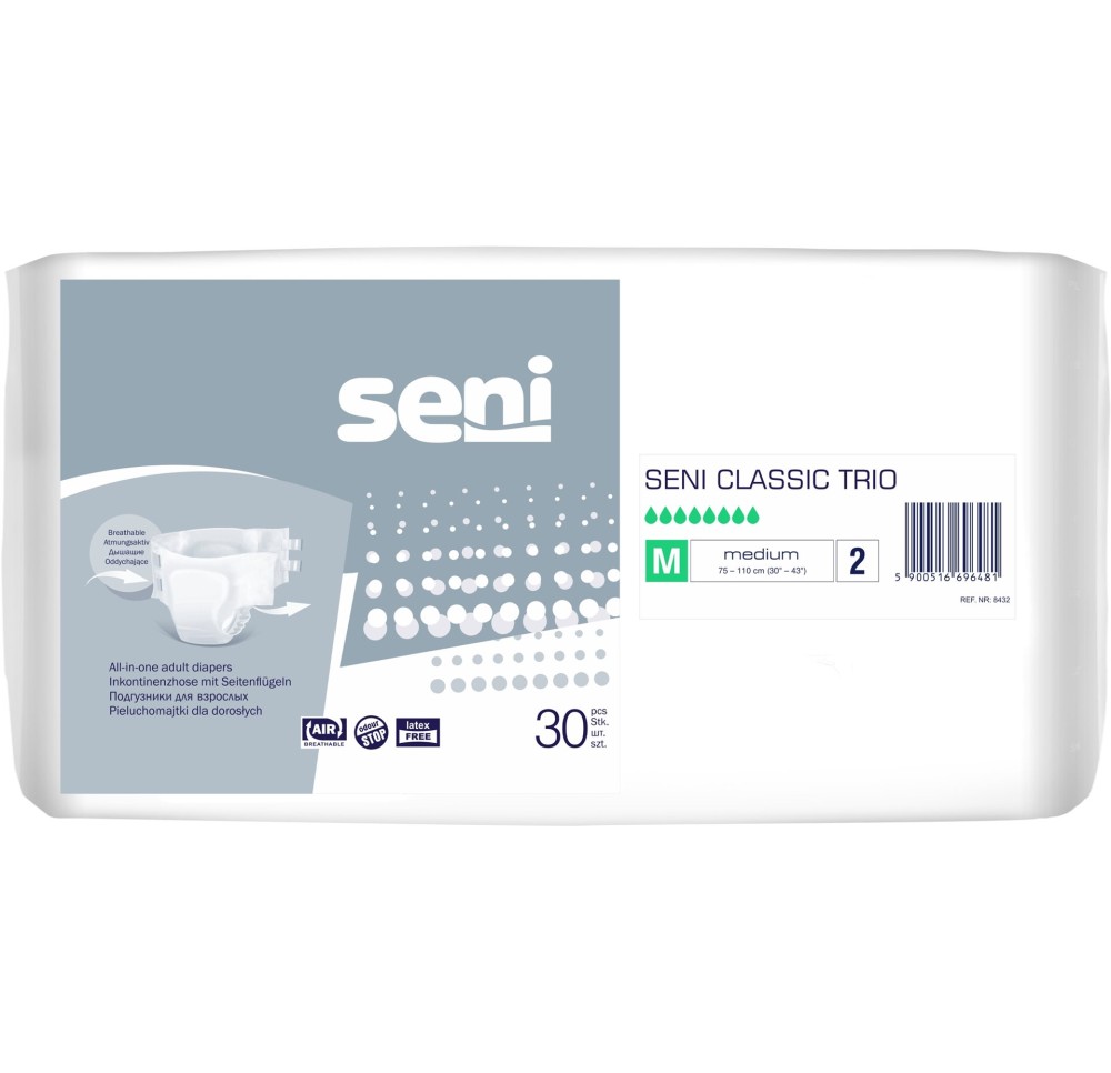 SENI Classic Trio changes complets M 30 pce