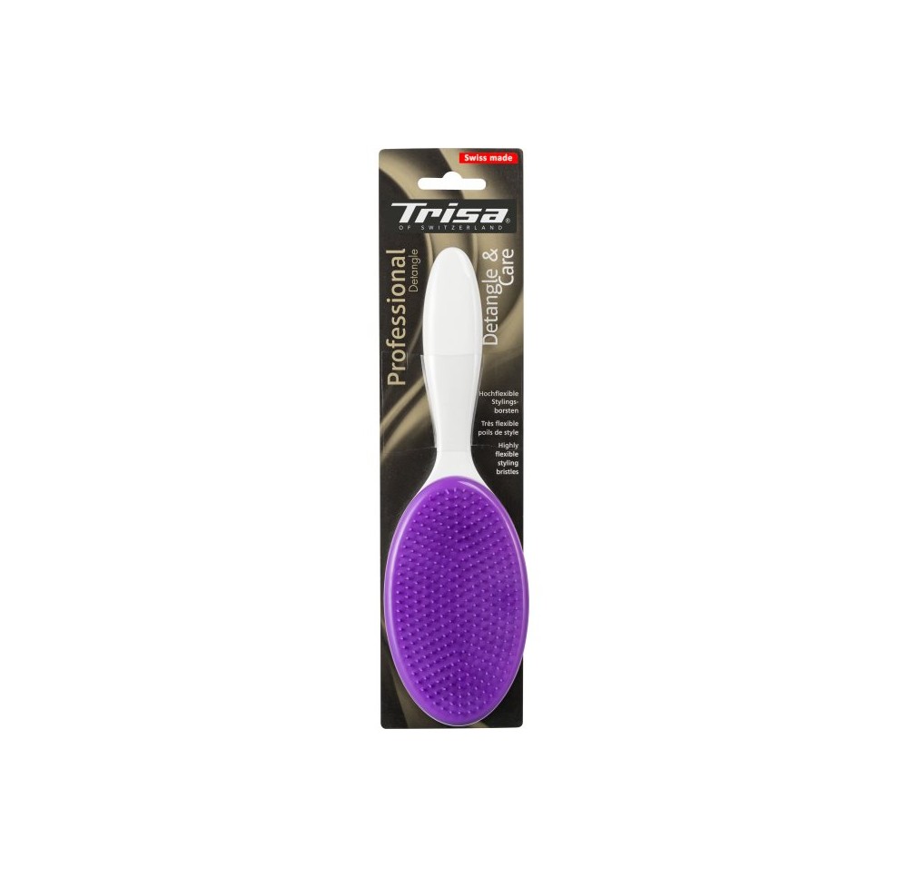 TRISA Detangle brosse à cheveux L avec poignée