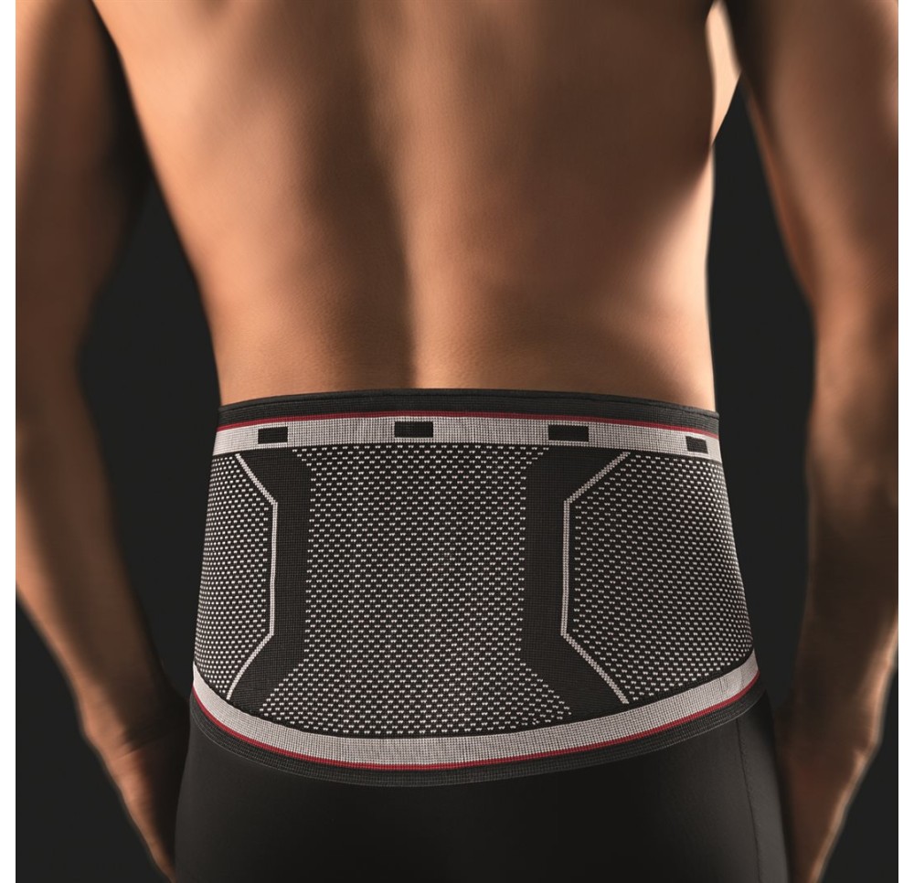 BORT select bandage de dos Gr7 avec pelote noir