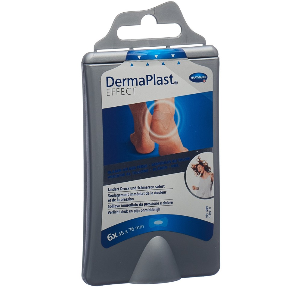 DERMAPLAST Effect blister heel 6 pce