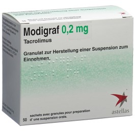 MODIGRAF gran 0.2 mg sach 50 pce