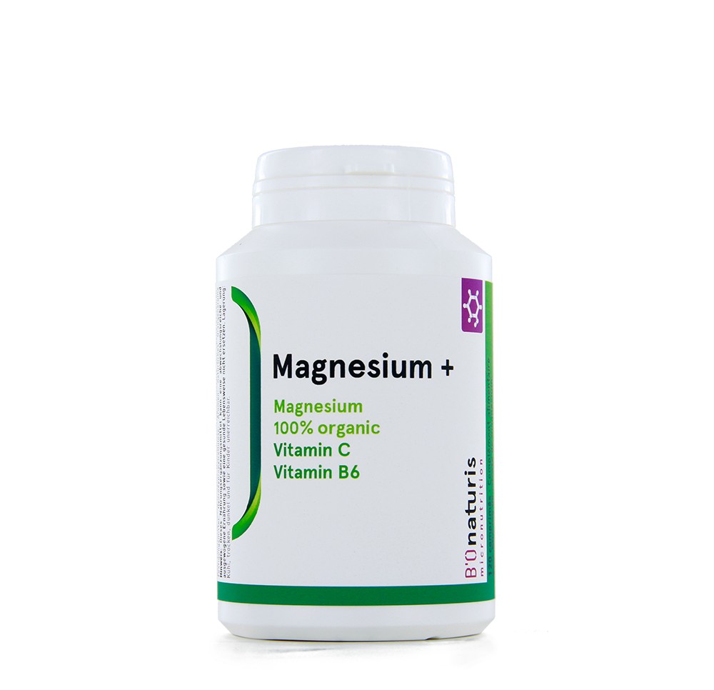 BIONATURIS magnesium 604mg caps +Vit C+B6 120 pce