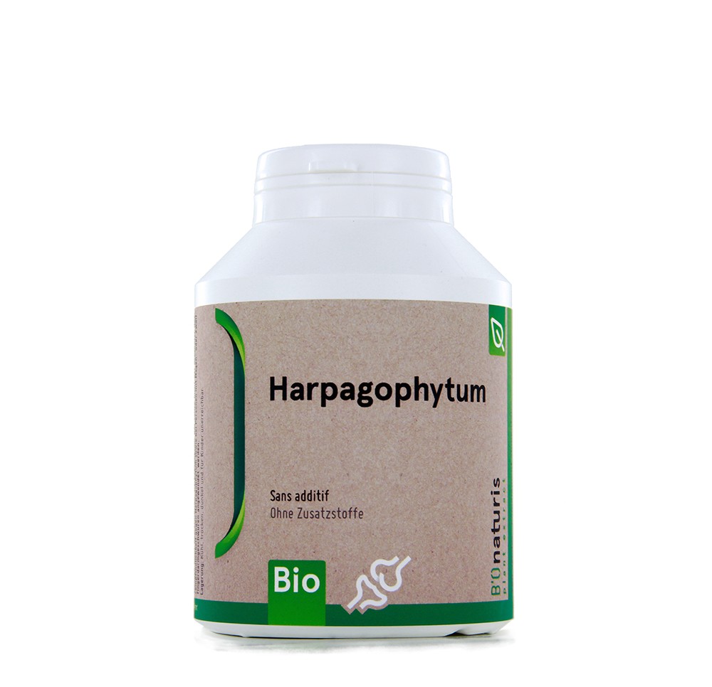 BIONATURIS harpagophytum caps 350 mg bio 180 pce
