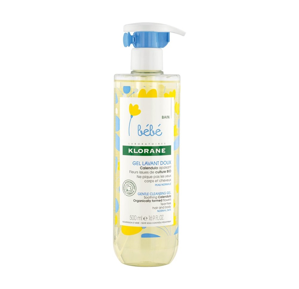 KLORANE Bébé Gel douceur moussant 500 ml