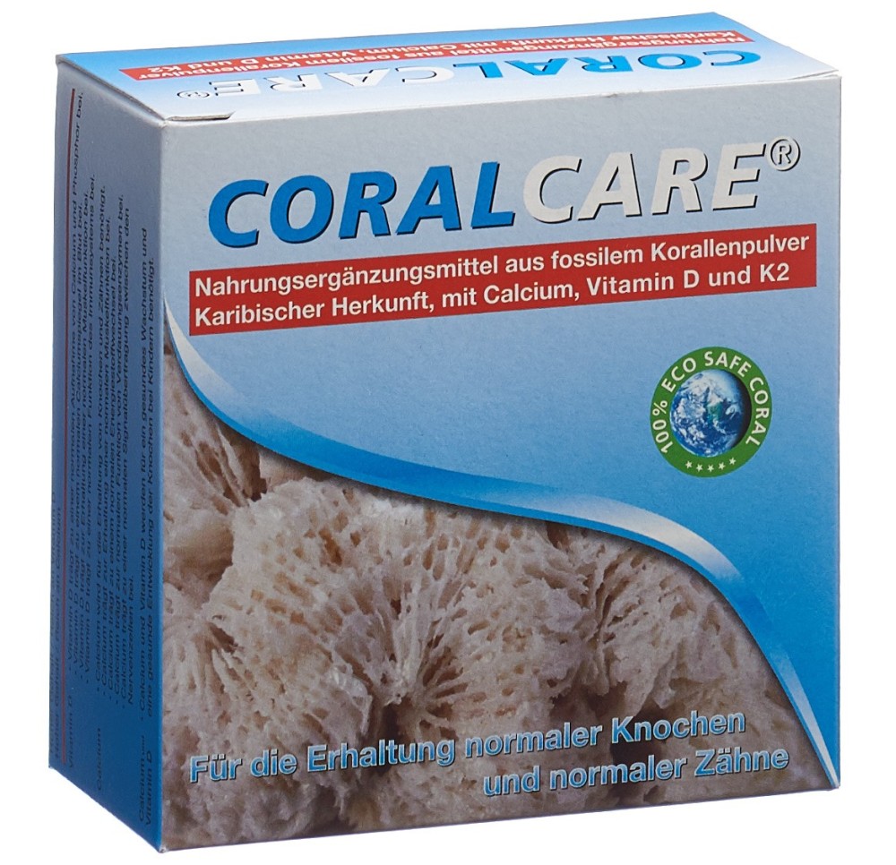 CORALCARE Coralcalcium 2000 mg VitD3 + K2 30 pce