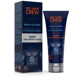 NO HAIR CREW Crème dépilatoire corps homme 200 ml