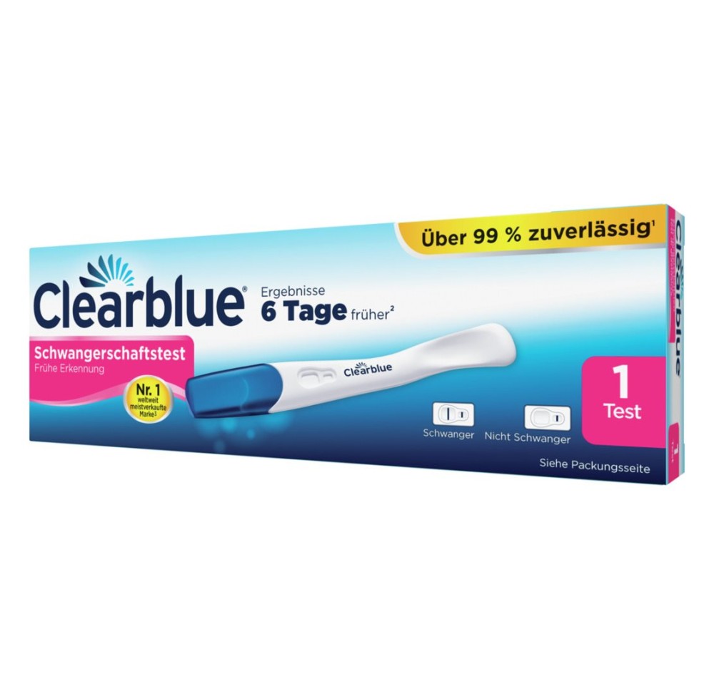 CLEARBLUE test de grossesse détection précoce