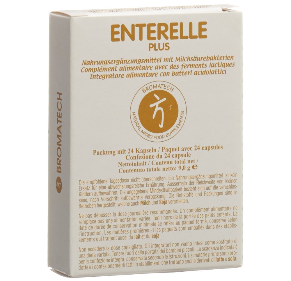 ENTERELLE PLUS BROMATECH caps 24 pce