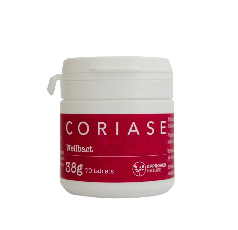 CORIASE Wellbact cpr bte 70 pce