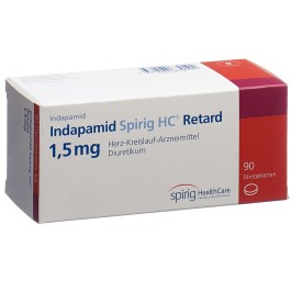 INDAPAMIDE Spirig HC cpr pell ret 1.5 mg 90 pce