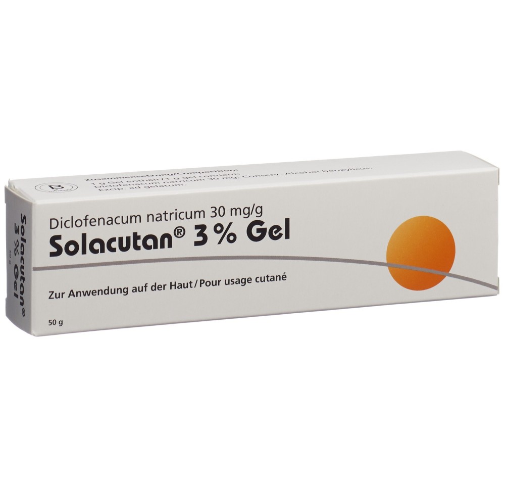 SOLACUTAN gel 3 % tb 50 g