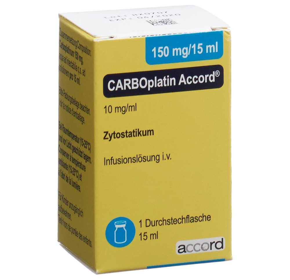 CARBOPLATIN Accord 150 mg/15ml flac 15 ml