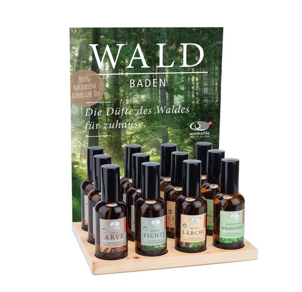 AROMALIFE spray ambi display Waldbaden ass 24pce
