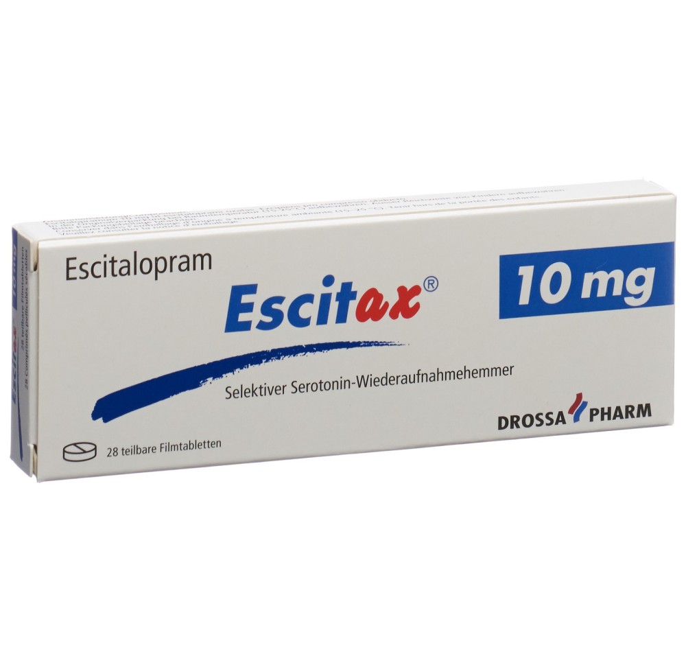 ESCITAX cpr pell 10 mg 28 pce