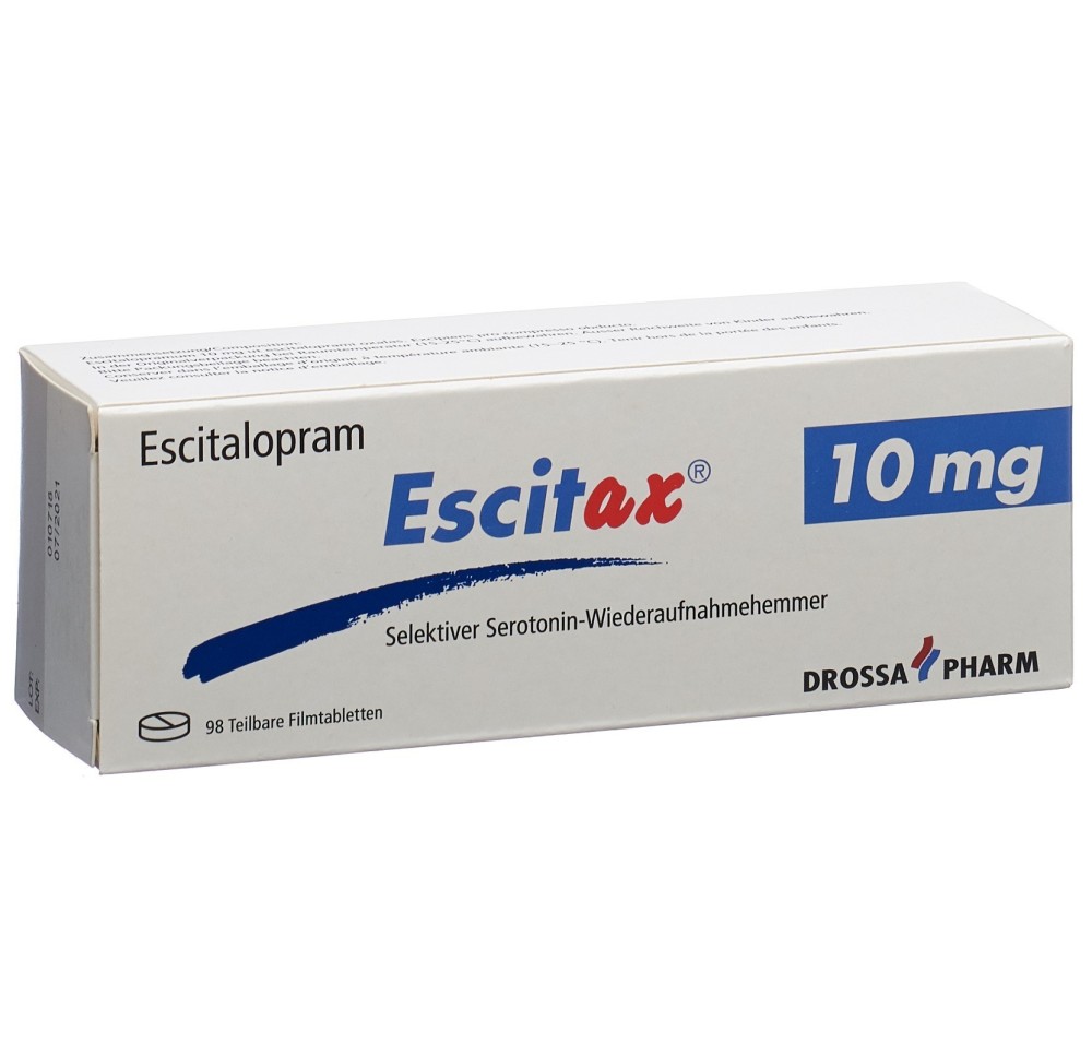ESCITAX cpr pell 10 mg 98 pce