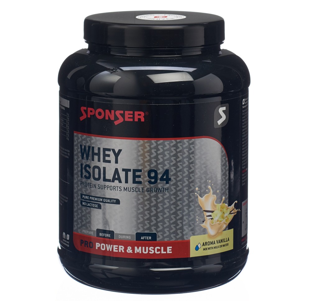 SPONSER Whey Isolate 94 Vanilla bte 850 g