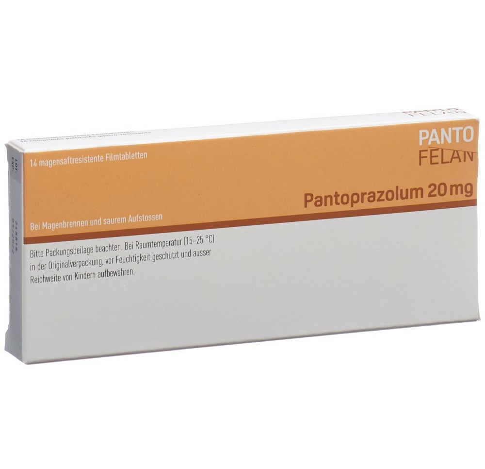 PANTOFELAN cpr pell 20 mg 14 pce