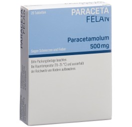 PARACETAFELAN cpr 500 mg 20 pce