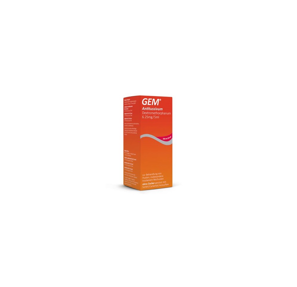 GEM Antitussif sirop fl 200 ml
