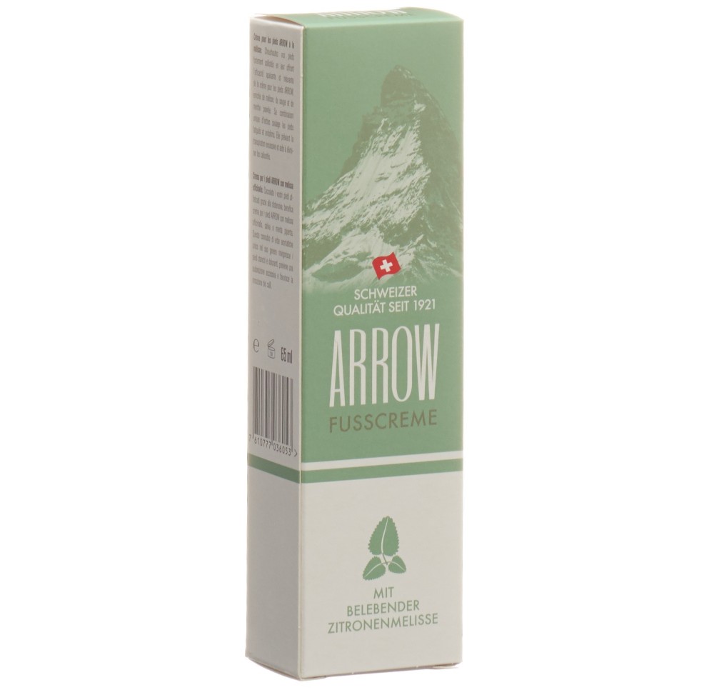 ARROW crème pour les pieds à la mélisse tb 65 ml