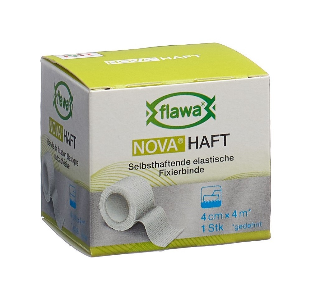 FLAWA NOVA Haft bande gaze cohésive 4cmx4m
