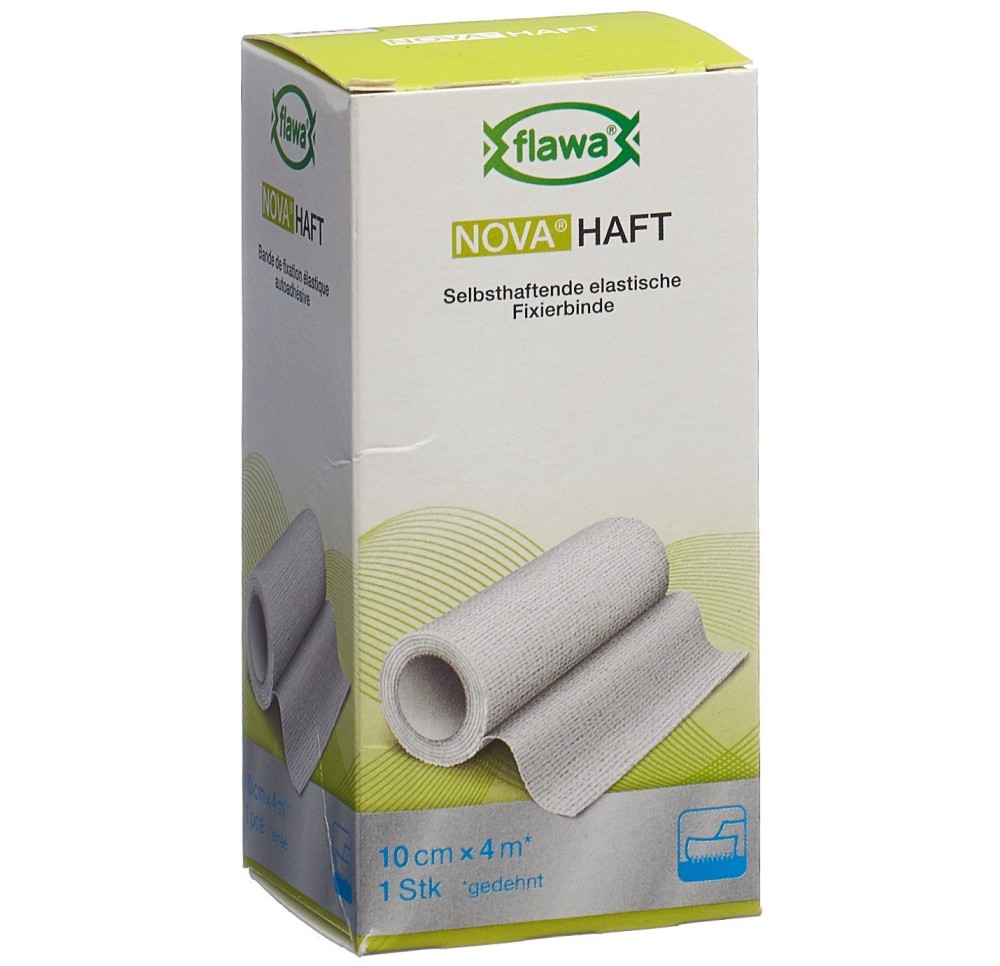 FLAWA NOVA Haft bande gaze cohésive 10cmx4m